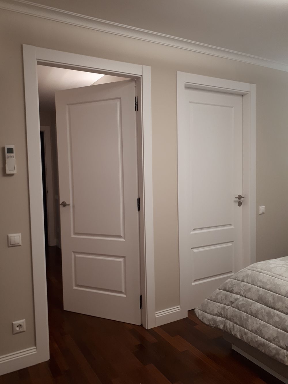 Colocación puertas de madera