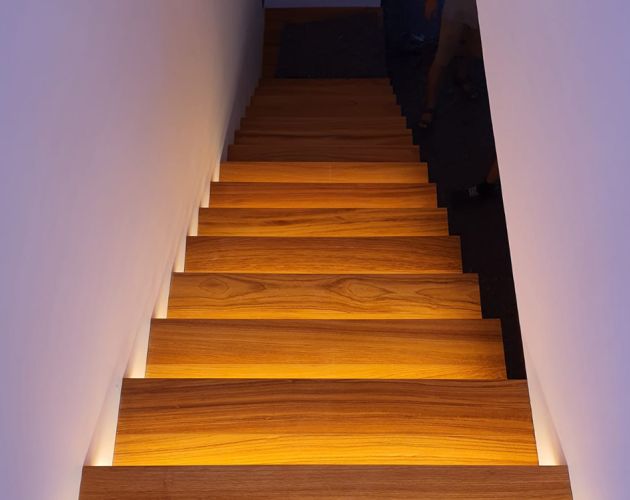 Escaleras de madera